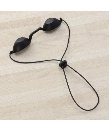 Heallily 2pcs Safety Tanning Goggles IPL Eye Patch for Eye Protection - Black - Buy Online on GoSupps.com