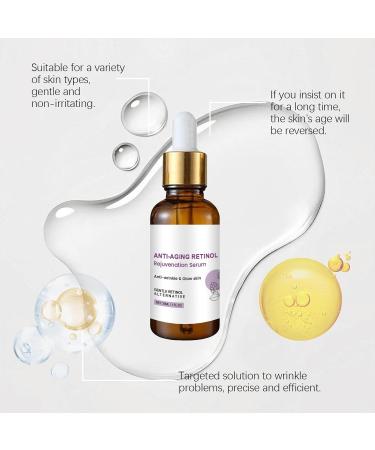 Bakuchiol Serum with Hyaluronic Acid and Peptide Retinol Alternative Face Serum for Face and Neck Bakuchiol Retinol Serum Korean for Face Anti-aging Reduces Dark Circles - Buy Online on GoSupps.com