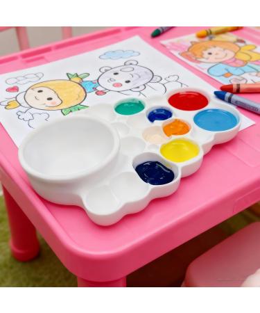 Painting Tray Artistic Color Mixing Palette Watercolor Mixing Tray | For Adults Students Beginner Artists Travel Projects Parties - Buy Online on GoSupps.com