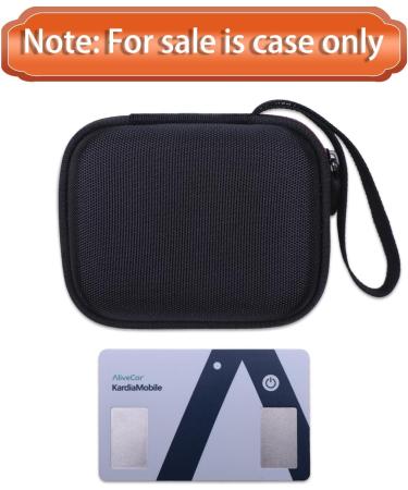 LTGEM Hard Travel Case for KardiaMobile Card Personal ECG Monitor 2 - Waterproof & Durable Protection Ideal for Travel - Black - Buy Online on GoSupps.com