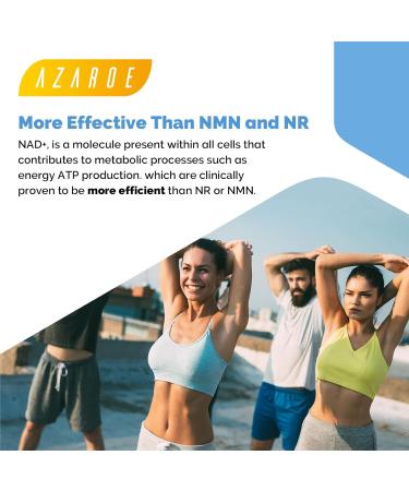 Liposomal NAD+ Capsules 500 mg with TMG 250 mg Supports Cellular Energy 60 Capsules (60 Count (Pack of 1)) - Buy Online on GoSupps.com