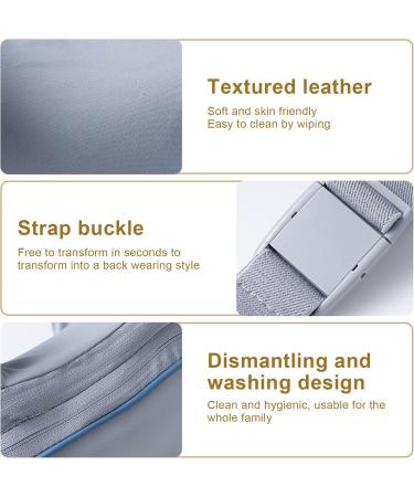 Neck & Shoulder Massage Device with Heat - 3 Speeds Deep Tissue Relief | Blue - Buy Online on GoSupps.com