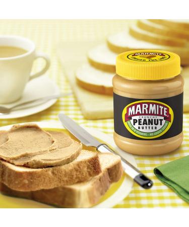 Marmite Crunchy Peanut Butter - 225g - Buy Online on GoSupps.com