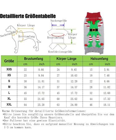 Buy Hrttsy Christmas Dog Sweater | Winter Warm Pullover for Small & Medium Dogs | Stylish Pet Costume & Coat - Buy Online on GoSupps.com