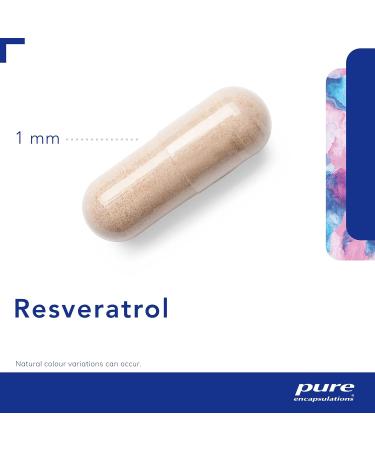 Pure Encapsulations Resveratrol 40mg - Natural Plant-Source Supplement - 60 Vegetarian Capsules - Buy Online on GoSupps.com
