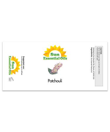 Patchouli Essential Oil 4oz - Pure Sun Essential Oil - 4 fl oz Bottle - Buy Online on GoSupps.com