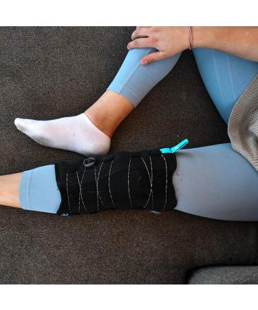 Recoup Cryosleeve Medium | Ice Cold Compression Sleeve for Arms & Legs | Up to 1 Hour Cold | Adjustable Compression | Reusable Ice Pack for Elbows & Knees | Pain Relief for Muscles & Joints - Buy Online on GoSupps.com