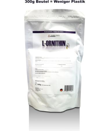 L-Ornithine Powder 300g - PREMIUM Quality Plant Fermentation | 600 Capsules Equivalent | Boost Performance & Recovery - Buy Online on GoSupps.com