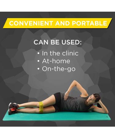 THERABAND Yellow Resistance Band Loop - Thin | Buy Online - Buy Online on GoSupps.com