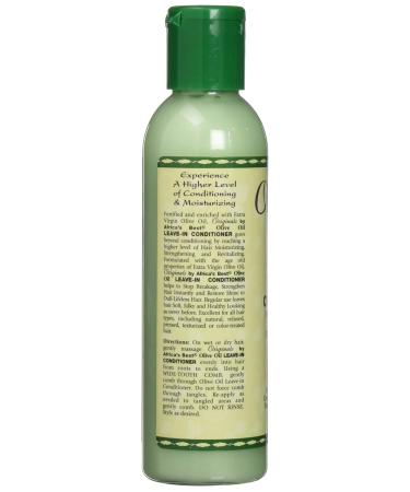 Buy Originals by Africa s Best Olive Oil Leave-In Conditioner - Strengthens Moisturizes & Restores Shine (6 oz) - Stop Breakage & Revitalize Hair International Shipping Available - Buy Online on GoSupps.com