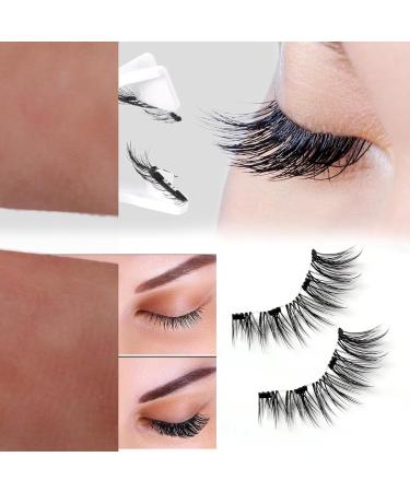 Magnetic Eyelashes No Glue or Liner Needed - Magnetic Lashes Kit | Reusable Waterproof Manga Lashes Easy Application and Removal No Glue Needed 1 Pair with Applicator Natural Look All-Day Comfor - Buy Online on GoSupps.com
