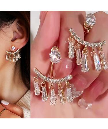 MUAYOUAUM Earrings A2135 for Women Girls Crystals Dangle
