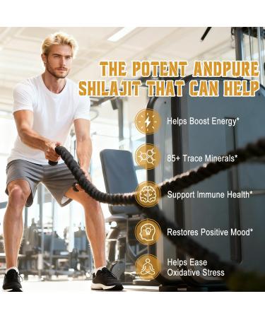 J-PRQ Himalayan Shilajit Gummies Shilajit Gummies for Men & Women with Ashwagandha | Gokshura | 85+ Minerals 100% Natural 60 Gummies - Buy Online on GoSupps.com