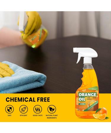 PIPIHUA Wood Oil Polish Spray - 16.9 oz Furniture Cleaner & Protector for Cabinets Tables & Floors - Shine & Preserve Wood Naturally - Buy Online on GoSupps.com