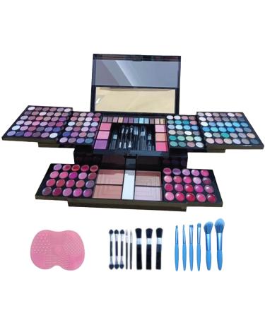 Makeup Kit for Women - 190-in-1 - Professional Makeup Pallets makeup kit Includes Eyeshadows Blushes Makeup Brushes & More For a Full Makeup Look