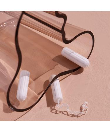 Yoni Organic Cotton Tampons Super - 16 Count | Hypoallergenic Breathable Plastic-Free | Best for Heavy Bleeding - Buy Online on GoSupps.com