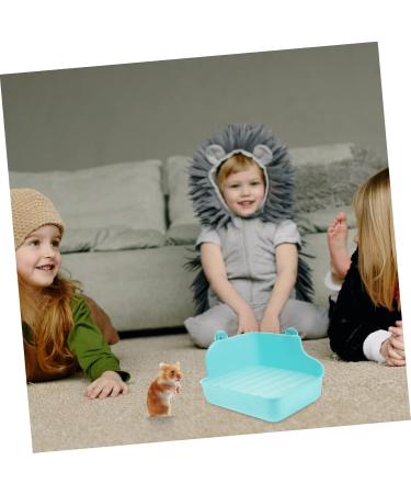 Kisangel Lacework Potty Trainer Guinea Pig Potty Trainer Rabbit Potty Trainer Hamster Litter Corner Green - Buy Online on GoSupps.com