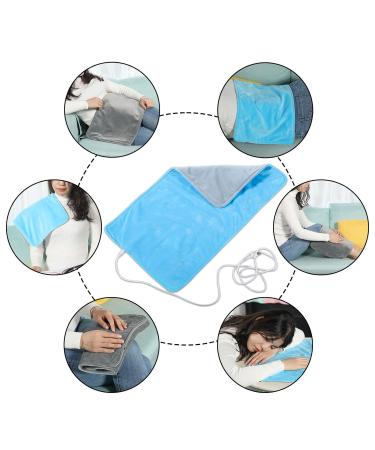 Buy Sky Blue Electric Heating Pad - Waterproof Washable 5V USB Constant Temperature | Lightweight Desk Heating Pad for International Shipping - Buy Online on GoSupps.com
