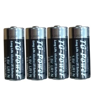 4 Piece E90 LR1 N Size MN9100 1.5 Volt Alkaline Batteries