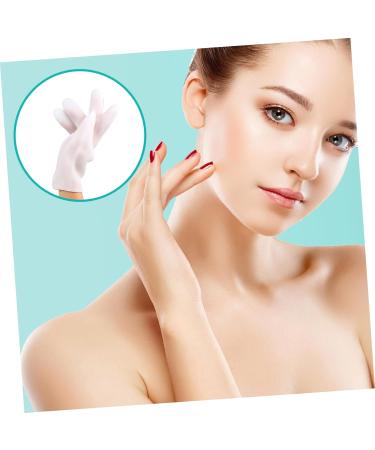 FRCOLOR 2 Pairs Moisturizing Gloves Anti- Cracking Mitten Ladies Mittens Anti- Wrinkle Gloves Hand Softening Gloves Black Gloves Hands Beauty Masks Hand Cream Dryness Women's White Sebs - Buy Online on GoSupps.com