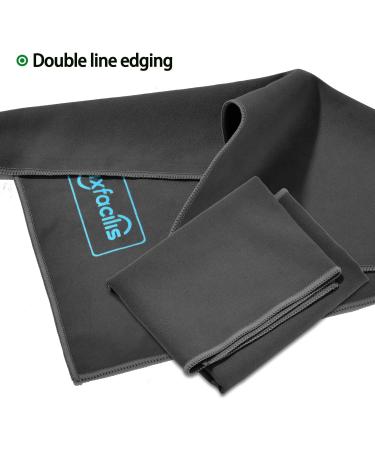 Maxfacilis 4 Pack Microfiber Gun Cleaning Cloth Set - Lint Free, Professional Polishing 12x16 inches - Ideal for All Firearms - Reusable and Effective Gun Cleaning Rags - Buy Online on GoSupps.com
