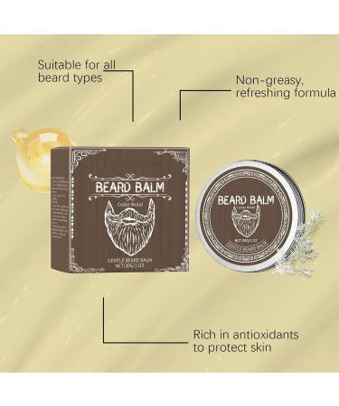 Men's Beard Butter | 30g Mustache Wax | Styling Cream Facial Hair Care Frizz Control Aftershave Daily Routine Grooming Ritual - Buy Online on GoSupps.com