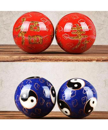 Unbit Baoding Balls - Stress Relief and Relaxation Therapy - Yin-Yang Design for Adults - Buy Online on GoSupps.com