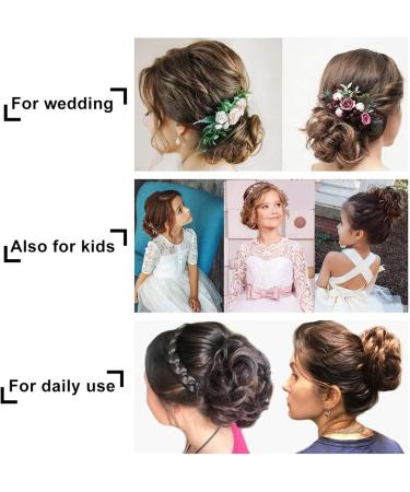 Hair Chignon Synthetic Bun Messy Bun Donut Bun Curly Bun with Elastic Rubber Band Ponytail Extensions Hair Bun for Women Messy Bun Hair Piece (Color : 4) - Buy Online on GoSupps.com