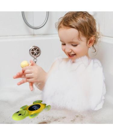 Toddler Bath Thermometer | Cartoon Turtle Thermograph & Temperature Monitor for Safe Bathing - Buy Online on GoSupps.com