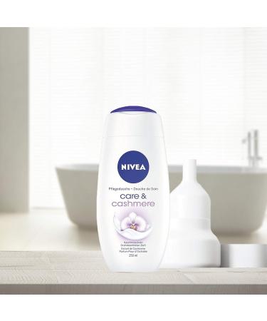 NIVEA Care & mere Nourishing Shower Creme 250 ml Rich Shower Gel with mere Extract and Delicate Orchid Fragrance for Smooth Skin - Buy Online on GoSupps.com