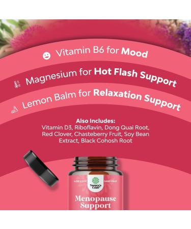 Menopause Relief Supplement with Dong Quai, Vitex, Chaste Berry, Black Cohosh - 30 Servings - Buy Online on GoSupps.com