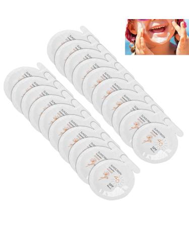 SPF 46+ Sunscreen Cream Travel Pack | 20 Bags x 3ml | Moisturizing & Sweatproof Formula | High Sun Protection Lotion for Face - Buy Online on GoSupps.com