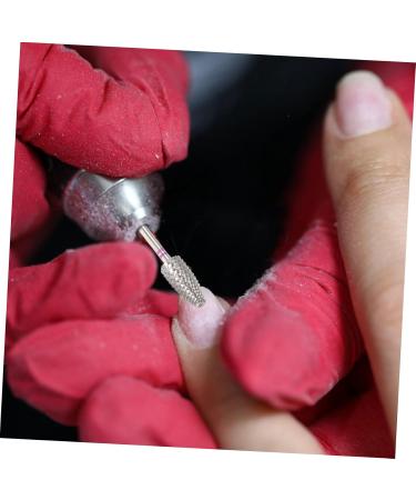 Healeved Cuticle Manicure Drill Bits Nail Gel Safety Bits for Nail Drill Cuticle Nail Drill Bit Cuticle Nail Bit Manicure Nail Bit Drill Bits for Nails Tungsten Steel Acrylic Fragments 5x0.5cm As Shown - Buy Online on GoSupps.com
