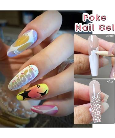  G n rique Gel Nail Kit Black and White Hollow Wave Design Gel Highly Pigmented Modeling Glue for Creative Line Work and 3D Nail Effects Smooth and Long-Lasting Application - Buy Online on GoSupps.com