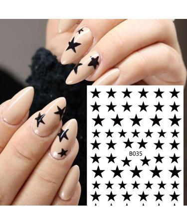 3D Self-Adhesive Star Nail Art Stickers Decals - Manicure Accessories - Buy Online on GoSupps.com