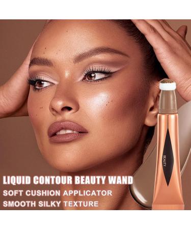 PASNOWFU Liquid Contour Beauty Wand - Natural Matte Finish Concealer Cream Bronzer Stick (05) - Buy Online on GoSupps.com