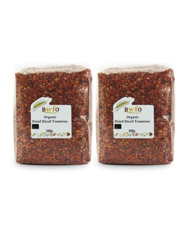 Organic Dried Diced Tomatoes 1kg (BWFO) - Buy Online on GoSupps.com