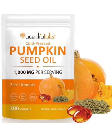skin tag removal Pumpkin Seed Oil Capsules | Cold Pressed | 300 Capsules to Support Hair Pumpkin Oil