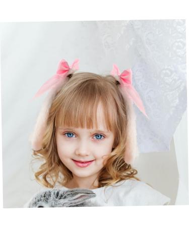 Beavorty 6 Pairs Plush Rabbit Ear Hair Clip ears hairpin rabbit hair barrettes womens hair clips bunny ears rabbit bowknot hair pins Hair Clip Rabbit decorate drop ears Miss fabric - Buy Online on GoSupps.com
