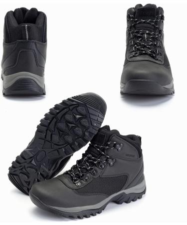 ZASEPY Men's Hiking Boots Non-Slip Mid Top Water Resistant | Black 078 - Buy Online on GoSupps.com