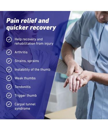 Neo-G Thumb Brace - Adjustable Stabilizer for Thumb Tendonitis Arthritis & Injuries - Left/Right Hand - Class 1 Medical Device - Buy Online on GoSupps.com