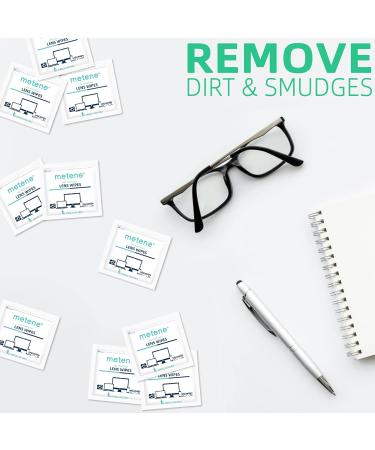 Metene 450 Pack Lens Cleaning Wipes - Pre-Moistened Individually Wrapped - Glasses Camera Tablets Phone Cleaner - 450 Count - Buy Online on GoSupps.com
