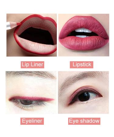 Sankuwen Waterproof Lip Liner Pencil Set - 12 Vibrant Colors - Buy Online on GoSupps.com