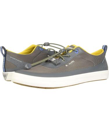 Columbia Men's Dorado CVO PFG Boat Shoe 10 - Ti Grey Steel/Electron Yellow - Buy Online on GoSupps.com