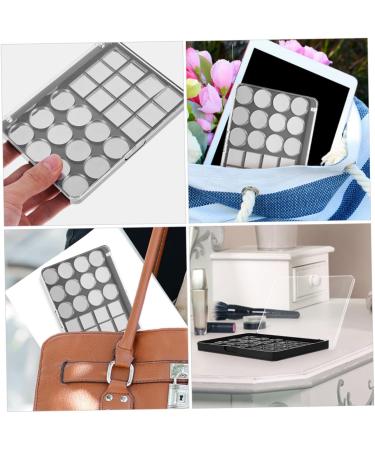 VALICLUD Palette De Fards Paupi res Magn tique Vide 2 Pi ces 24 Compartiments En M tal Compacte Rangement Maquillage Professionnel - Buy Online on GoSupps.com