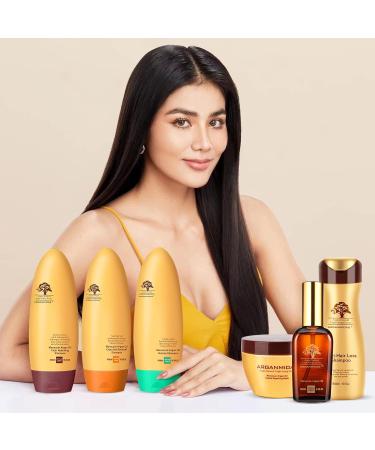Moroccan Argan Oil Volume Shampoo for Thinning Hair | Revitalize & Thicken Dry Damaged Hair for Men & Women - Buy Online on GoSupps.com