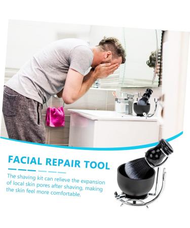 Vintorky Men's Razor Care Set - Complete Beard Brush & Shaving Accessories - Premium Grooming Kit for a Perfect Shave - Buy Online on GoSupps.com