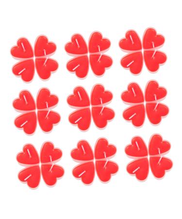 Zerodeko 36 Pcs Scented Candle Heart Shaped Tealight Candles Romantic Heart Shaped Candles Heart Candles Heart Shaped Candle Decoration Bath Props Paraffin Wedding