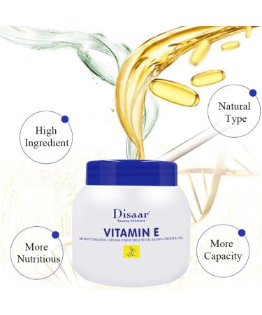 Vitamin E Lotion for Skin | Moisturizing Cream Scars and Care - Moisturizing Lotion for Scars Vitamin E Moisturizer 250ml Deep Hydration with Vitamin E for Rianpesn - Buy Online on GoSupps.com
