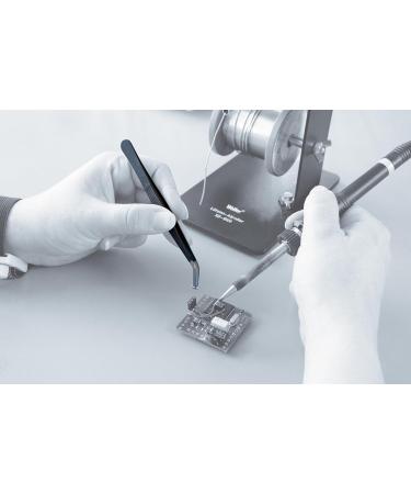 Buy Wiha Professional ESD Precision Tweezers - Stainless Steel Hypoallergenic 130mm | Ideal for Electronics & Precision Work | International Shipping - Buy Online on GoSupps.com